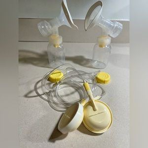 Medela pump parts.